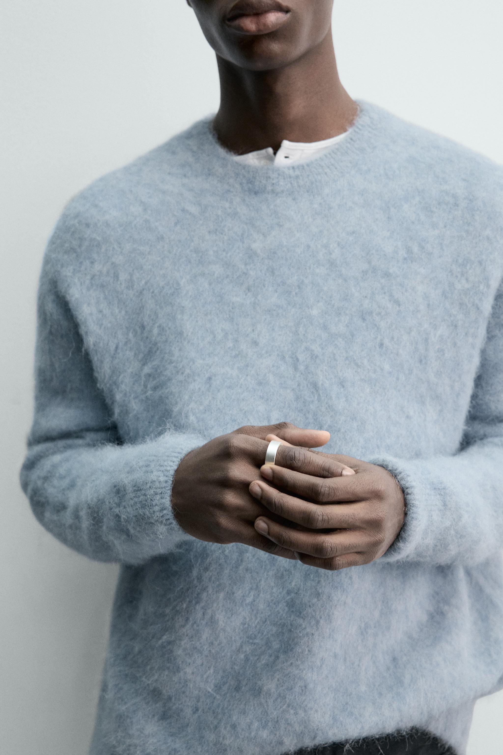 BAGUE BANDE MÉTALLIQUE MATE